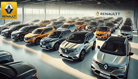 Renault modelių įvairovė