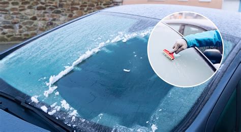 infografika su patarimais kaip prižiūrėti automobilio langus žiemą