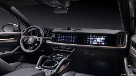 Porsche Cayenne interjero dizainas
