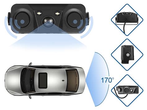Opel automobilio modelis su sumontuotais parkavimo davikliais