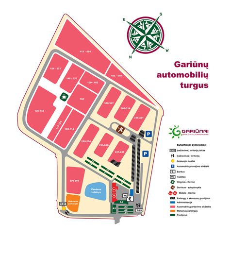 Bendras Gariūnų automobilių turgaus vaizdas