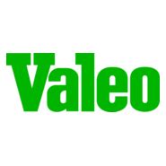 VALEO logotipas ir valytuvų asortimentas