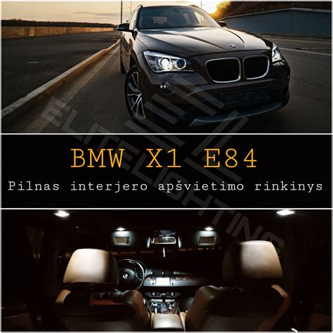 BMW E90 interjero apšvietimo pritaikymas