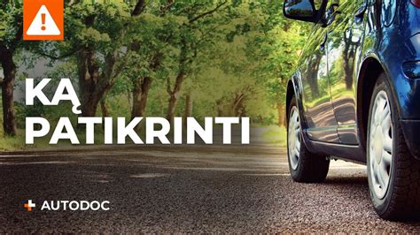 Sąrašas su automobilio patikros punktais