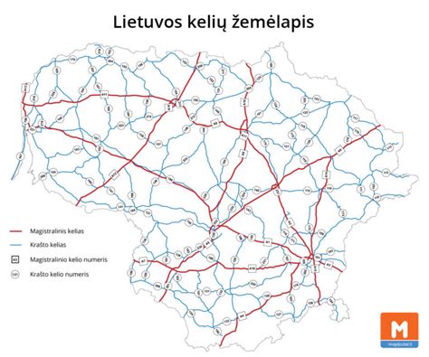 Lietuvos automobilių plovyklų žemėlapis