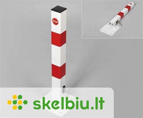 Įvairių tipų parkavimo užtvarai ir stulpeliai
