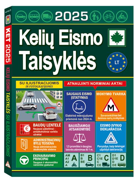 knyga apie kelių eismo taisykles