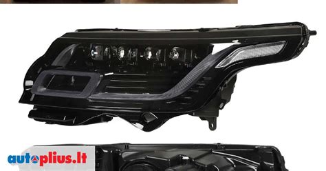 Range Rover priekiniai žibintai
