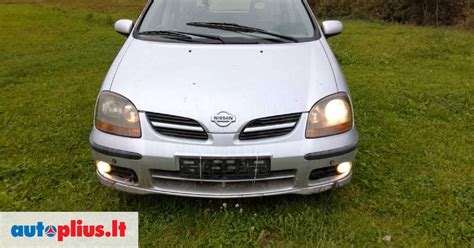 Sandėlis su Nissan Almera Tino dalimis