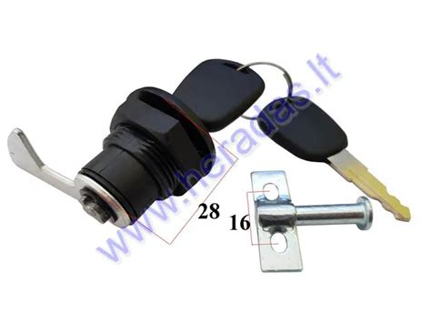 Volvo bagažinės avarinio atrakinimo spynelė