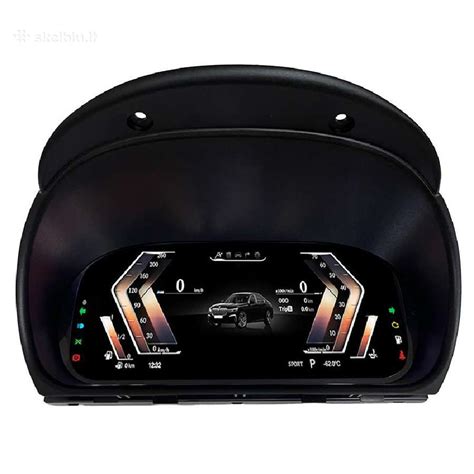 Automobilio prietaisų skydelis su LCD ekranu