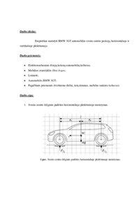 Automobilio svorio centras ir jo įtaka stabilumui