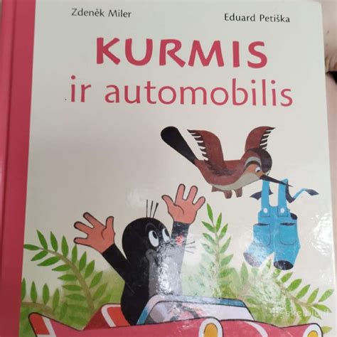 Kurmiukas ir automobilis - iliustracija