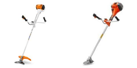 Skirtingų tipų STIHL trimerių palyginimas