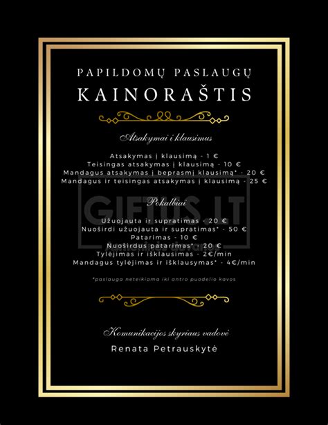 Kainoraštis vairavimo kursams