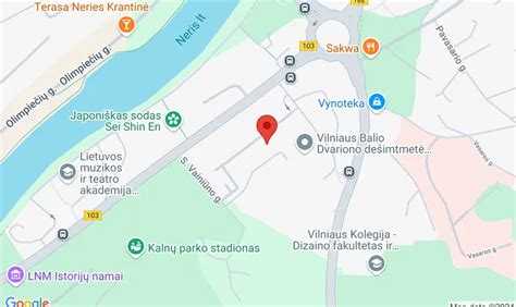 Žemėlapis su vairavimo mokyklos filialais