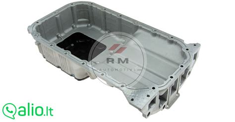 BMW E46 alyvos karteris su daviklio vieta