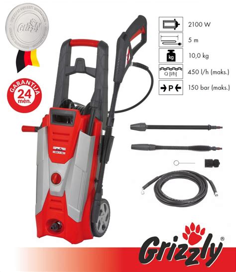 Aukšto slėgio plovykla Grizzly HDR 150