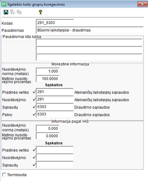 Draudimo polisų pavyzdžiai