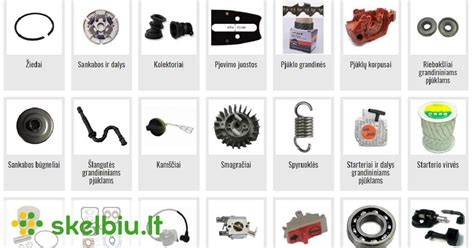 Motociklo variatoriaus dalys