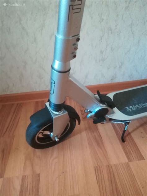 Diskiniai stabdžiai ant paspirtuko rato