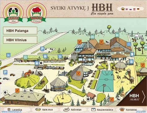 Žemėlapis su HBH Juozo Alus lokacija