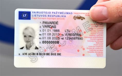 Vairuotojo pažymėjimo keitimas