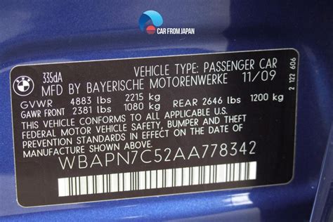 BMW VIN dekoderio naudojimo schema