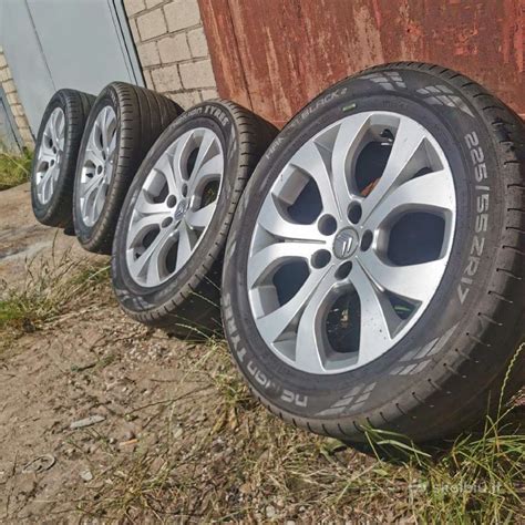 Citroën C5 ratlankių ir padangų išmatavimų palyginimas
