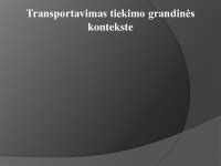 Transportavimo procesas