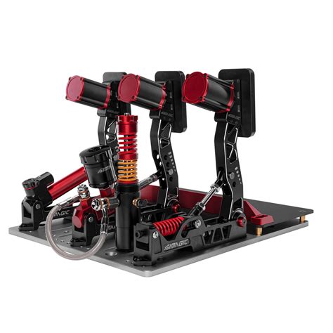SIMAGIC P2000 Haptic Bracket prijungimas prie simuliacinės lenktynių platformos