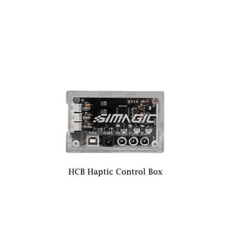 SIMAGIC Haptic Control Box (P2000-HCB) ir jo jungtys