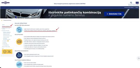 Transporto priemonės registravimas po lizingo