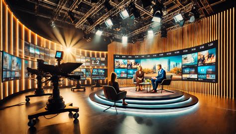 TV ekrano vaizdas su programa