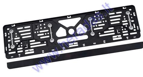 Automobilio numerio rėmelio matmenys