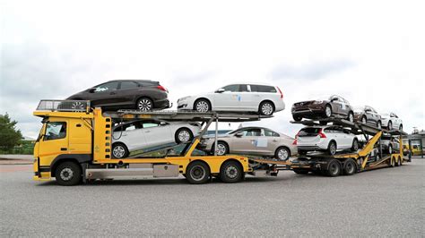 Automobilių pervežimas su tralu