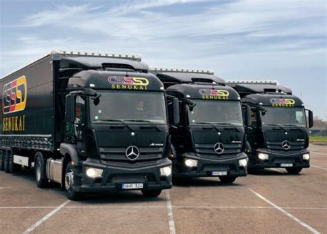 Senukų transporto ir serviso padalinio logistika