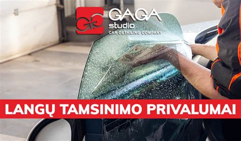 Automobilių langų tamsinimo priežiūra