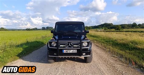Mercedes-Benz G klasės visureigis