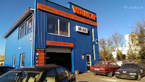 Nuotrauka modernaus autoserviso