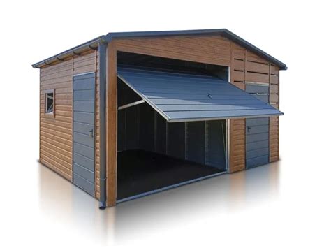 VEGA modelio tentinio garažo konstrukcijos detalės