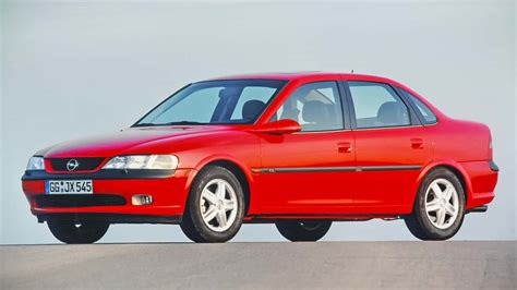 Schematinis Opel Vectra B išmetimo sistemos vaizdas su pažymėtu lambda zondų