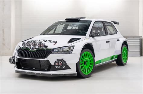 Škoda Fabia Rally2 evo nuotrauka