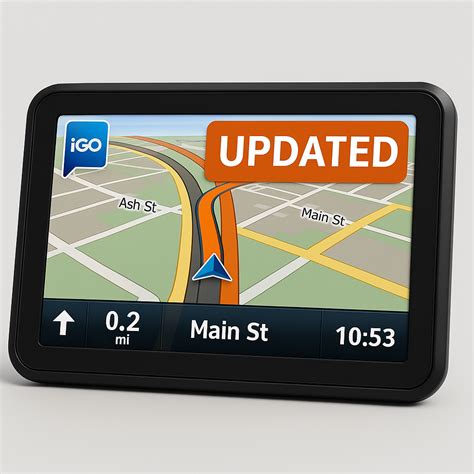 iGO Primo žemėlapių detalumas