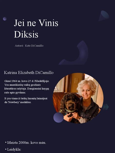 Vinis Diksis su mergaite