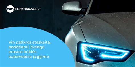 Naudoto automobilio tikrinimas