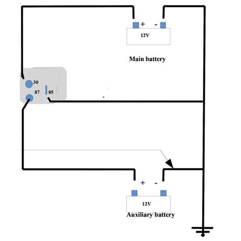 Akumuliatoriaus atjungimo schema