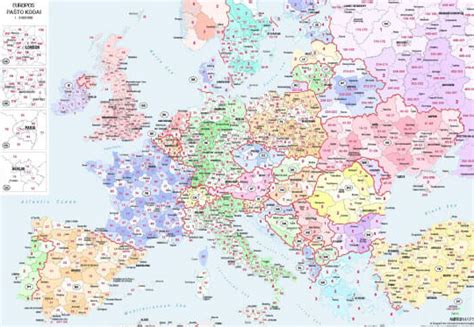 Žemėlapis su Europos šalimis, kuriose teikiamos techninės pagalbos paslaugos