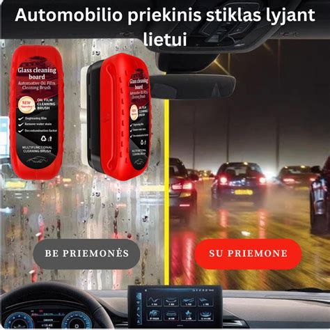 prevencija automobilio stiklui