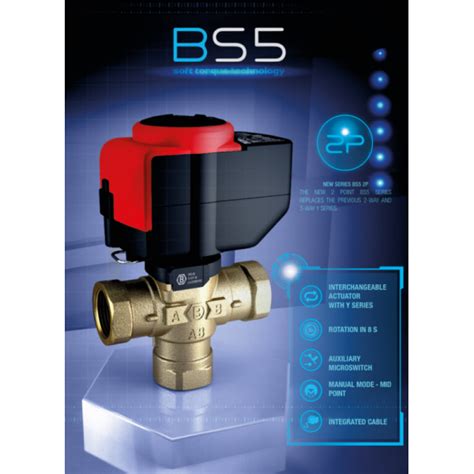 Barberi BS5 serijos vožtuvo nuotrauka su elektrine pavara